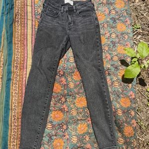 Everlane The Mid Rise Skinny Jean Black 27